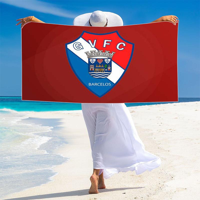 Gil Vicente FC Print Beach Towel, Large Soft Quick Dry Towel for Beach Camping Swimming