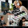 Mini Macro Mechanical Keyboard 4 Keys USB Wired RGB Gaming Custom Programming Portable Keypad Hot Swap Switch for Photoshop