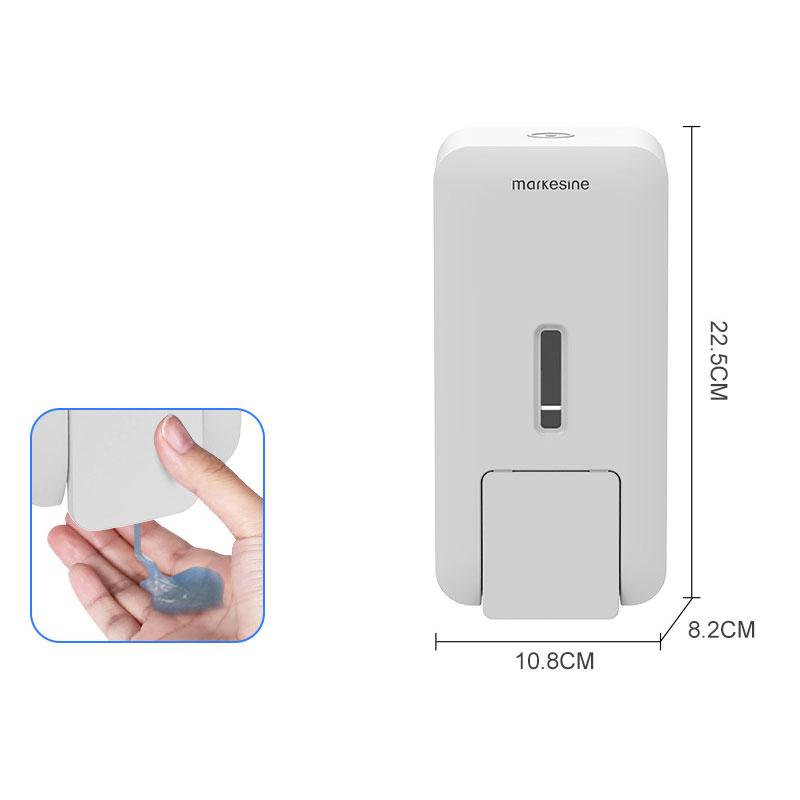 

500ml soap dispenser toilet foam gel hand sanitizer press bottle hotel wall mounted soap bottle automatic soap dispenser