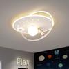 Modern LED Ceiling Light Children's Room Ceiling Light Astronaut Planet Home Decoration Girls and Boys Bedroom Lighting Fixtures