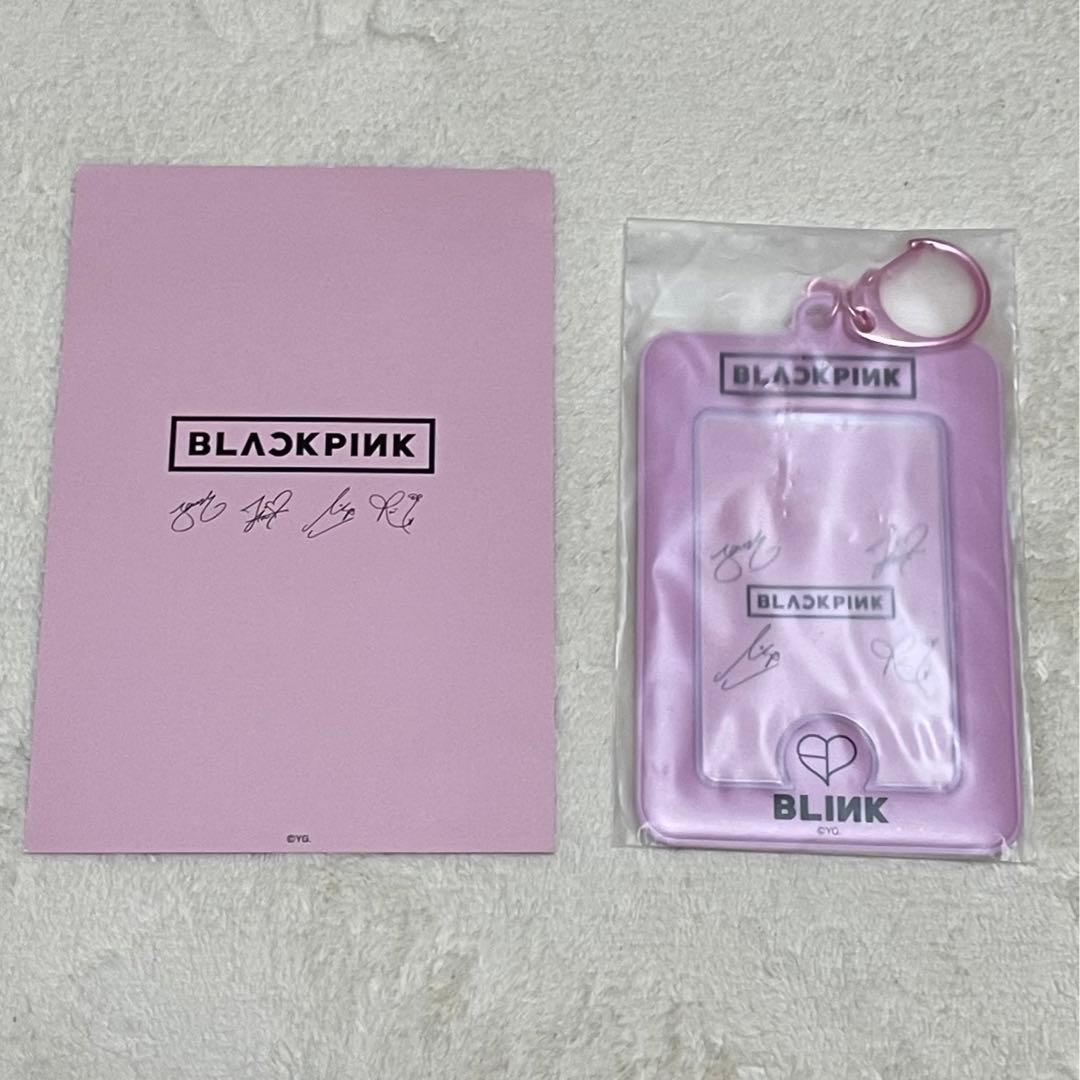 

[USED] BLACKPINK Trading Card Keychain Trading Card Case