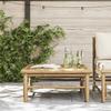 vidaXL Gartentisch 65x65x30 cm Bambus