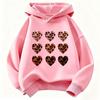 Y2k Liebesherz Kinder Kapuzenpullover Sweatshirt Niedlicher Harajuku Hoody für Jungen Mädchen Herbst Winter Lässige Hoodies
