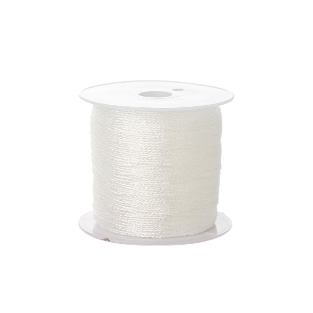 50Meters 0.4mm Colorful Thread For DIY Handmade Necklace Bracelet Braided Rope Embroidery Crochet String Jewelry Making 2046