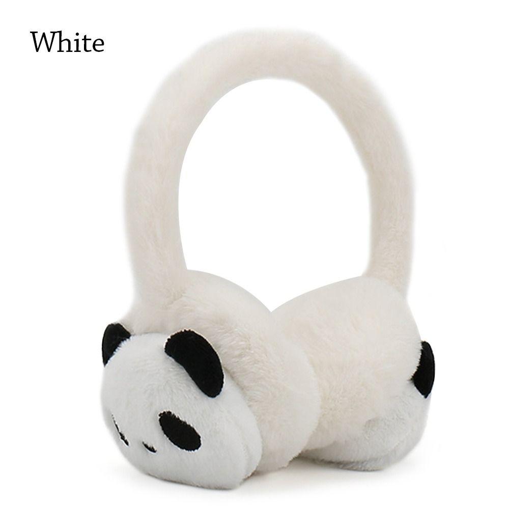 

Теплые наушники-закрывашки Пушистые наушники Зимние плюшевые наушники для мужчин и женщин белый