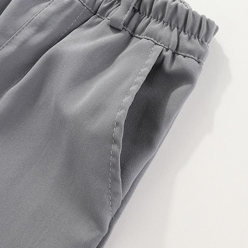 Kids Academy Style Solid Color Formal Suit Long Pants For Boys And Girls