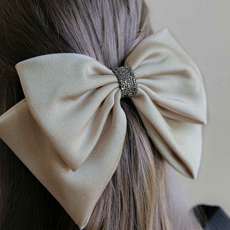 Jean Paul Clarisse Glam Austrian Crystal Ribbon Pin JP-22-127AB