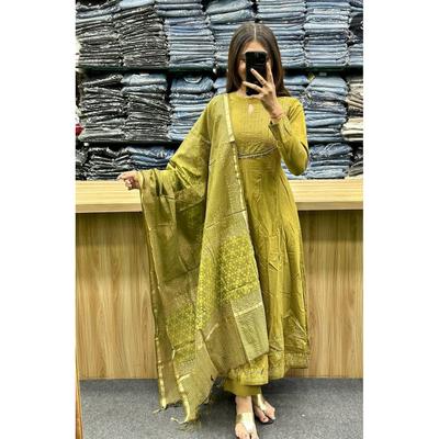 Indian Pakistani Designer Kurti Pant Dupatta Set Bollywood Party Wear Kurta Set
