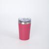 Bunter 12oz Isolierter Becher, 304 Edelstahl Vakuumbecher, Auslaufsicherer Reisebecher mit Deckel für Auto & Kaffee