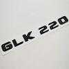 3D ABS  Letters Logo GLK220 GLK300 GLK350 Badge Rear Trunk Sticker For Mercedes Benz GLK220 GLK300 GLK350 X204 Accessories