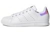 Originals Stan Smith J Rutschfest, Abriebfest, Atmungsaktiv Niedrig geschnitten Kinder Skateboard Schuhe Weiß AQ6272