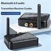 1Pcs Hi-Fi 3.5Mm Jack 2Rca Bluetooth Adapter 2 In 1 Audio Bluetooth 6.0 Receiver Transmitter For Car Speaker Pc
