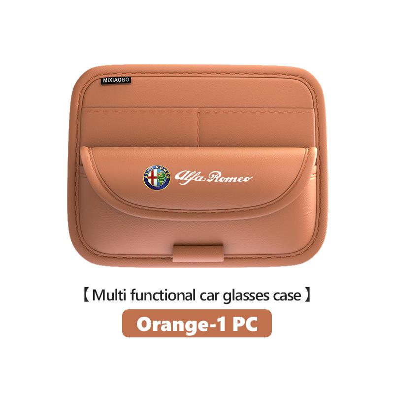 Car Stickers For Alfa Romeo Car Interior Glasses Case Sunglasses Storage Box Card Organizer Boxs For Alfa Romeo Giulia 147 Mito