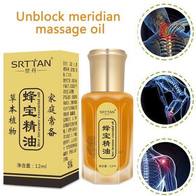 12ml Chinese Medicine Bee Venom Oil Back Pain Backache Health Relax Waist Foot Balm Pain Ointme