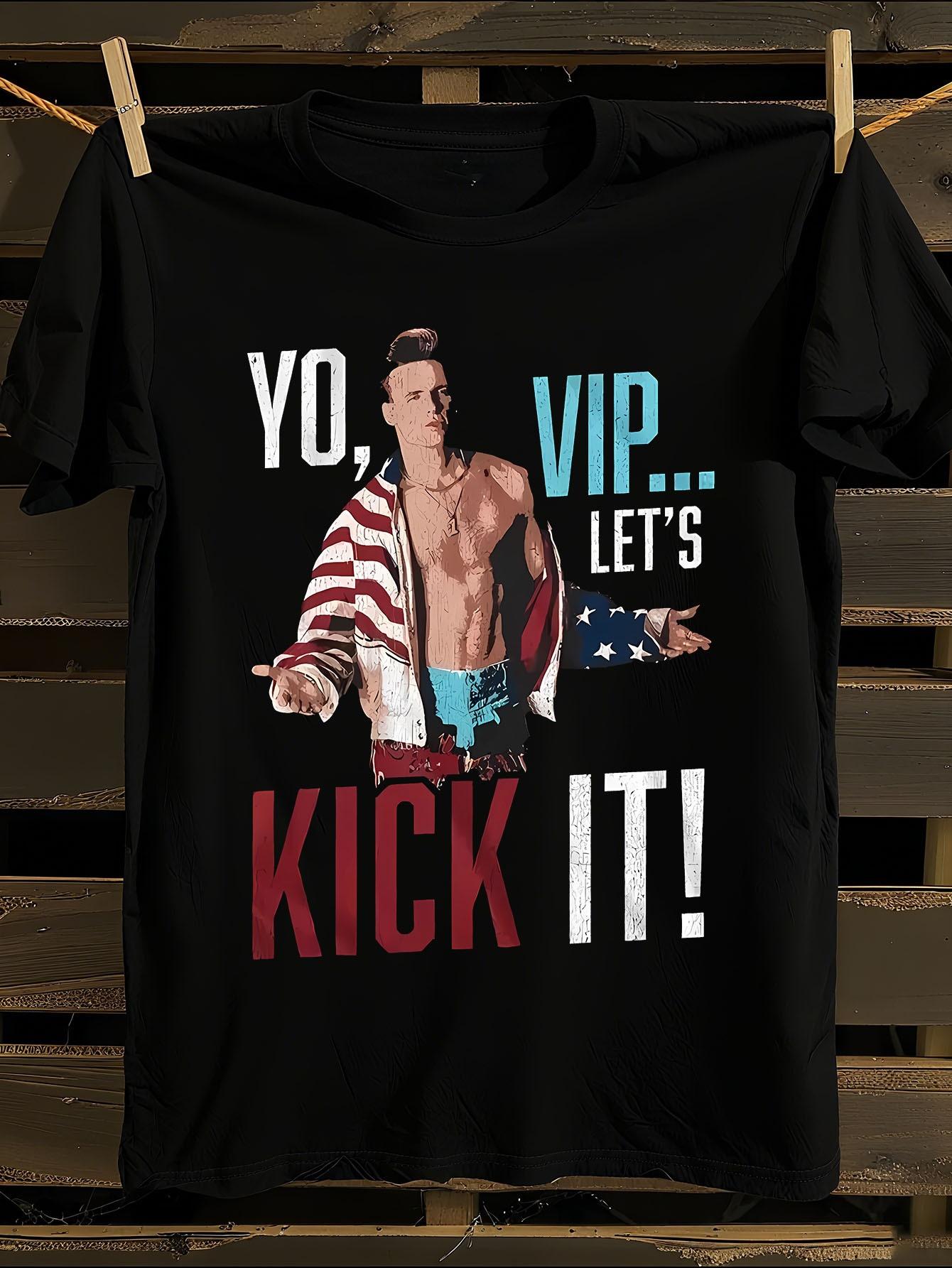 s Vanilla Ice Yo VIP Music Iconic Rap Star T-shirt XL