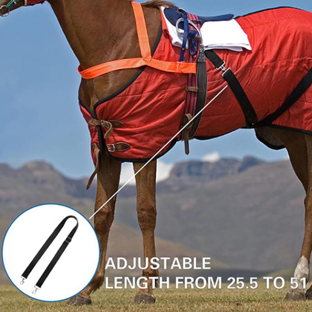 Horse Blanket Sheet Leg Strap Rug Retaining Essential Band Replacement Style A