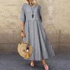 Women's Casual Fashion Plaid Dress