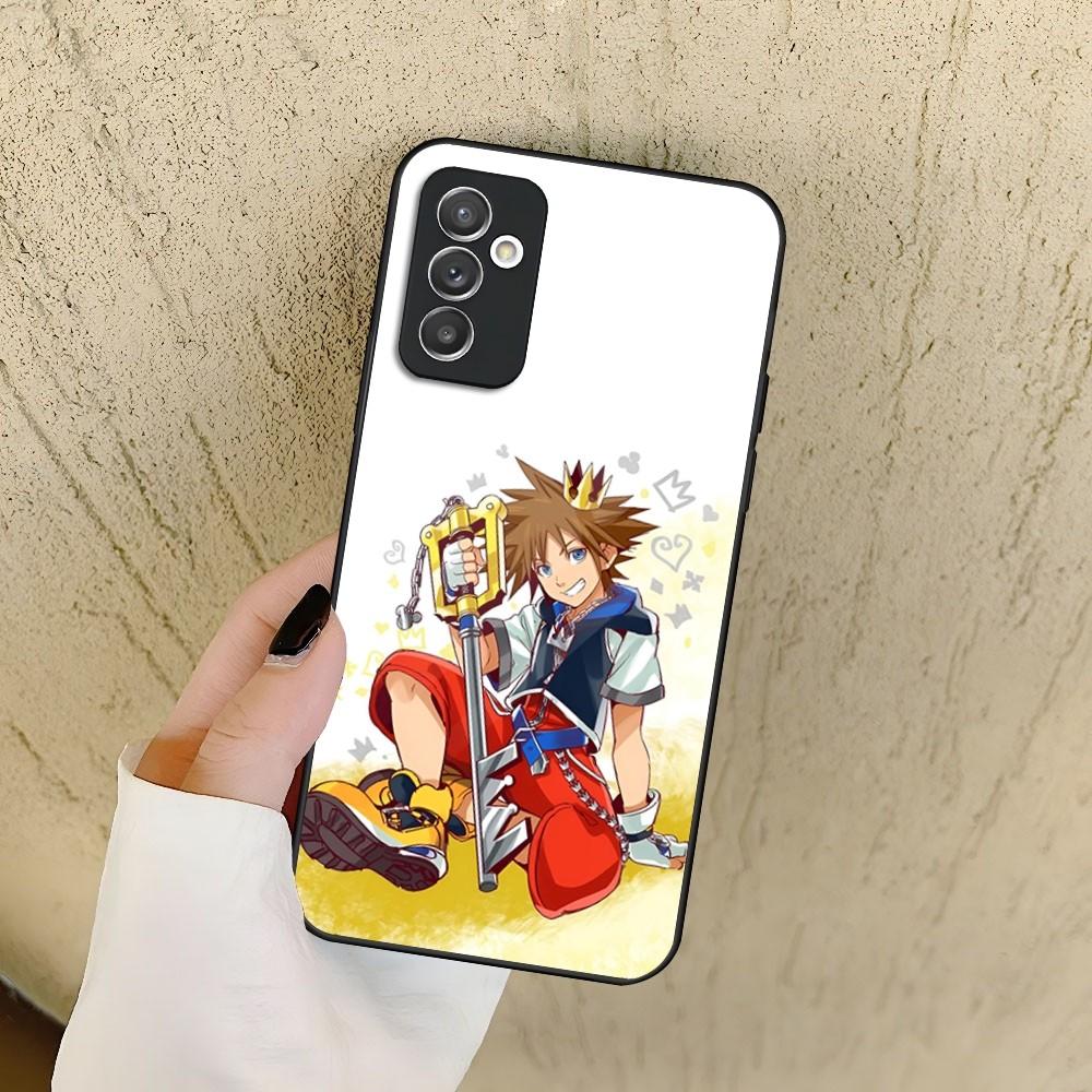 Kingdom Hearts Crayon Style Pattern-Bright Phone Case for Samsung Galaxy S24 S23 S22 S21 S20 A24 A34 A54 A53 Note20 M54 Fe Ultra