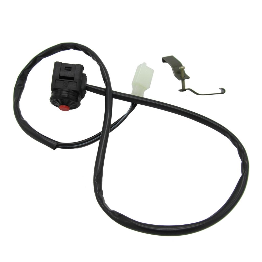 Waterproof Motorcycle Engine Stop Switch Handlebar Mounted For 22cm Moto Engine Stop Start Switch Switch Button For ATV