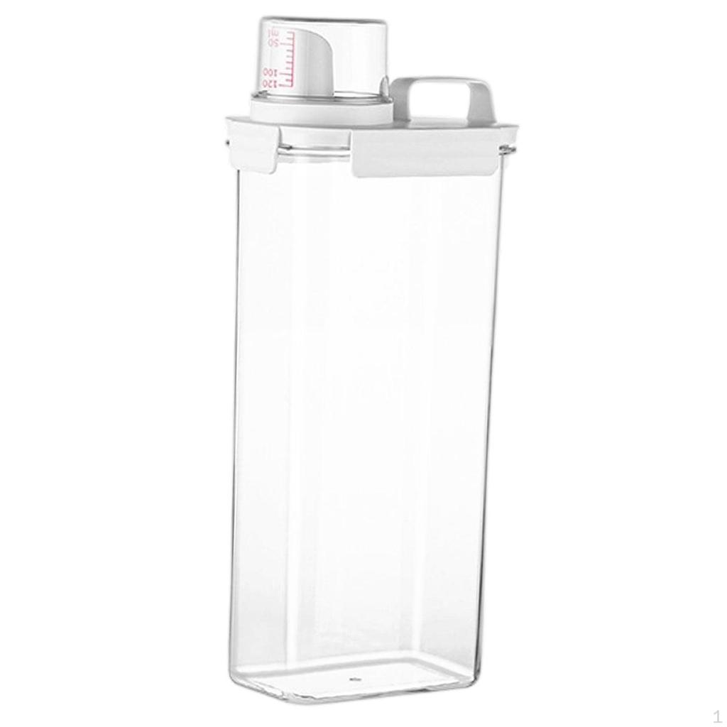 Pojemnik na proszek do prania Dozownik Praktyczny Hermetyczny Wielofunkcyjny Bęben do prania do domu wiejskiego