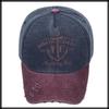White Fang Casual Outdoor and CZA031 Cap, Contrast, Fashion, Hat, Men's Women's, (Navy)