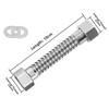 High Pressure Corrugated Pipe 304 Stainless Steel Pipe Easy Installation Erosion Resistant Food-Grade Materials