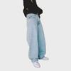 American Y2K Polar Boy Hip-Hop Embroidered Straight-Leg Jeans for Men