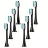 8Pcs Replacement Brush Heads Compatible with Philips Sonicare DiamondClean HX3/HX6/HX9 Series Electric Toothbrush Heads HX6064