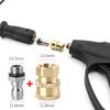 2pcs Brass Connector Washing Adapter 1/4" Female Quick Connection With M14*1.5