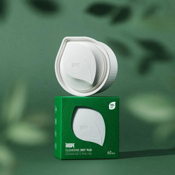 iHope New Cleansing Dry Pads 60 Sheets