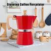 Moka konvička Espresso kávovar Snadné čištění Varná deska Kávovar Hliník Italský design Kubánský kávovar pro bohatou chuť
