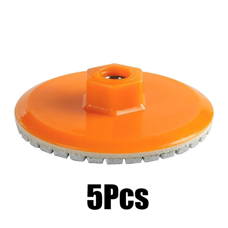 80mm 3 Inch Diamond Polishing Pad Wet Dry Buff Disc Abrasive for Sanding Marble Granite Concrete Grinding Countertop Stone