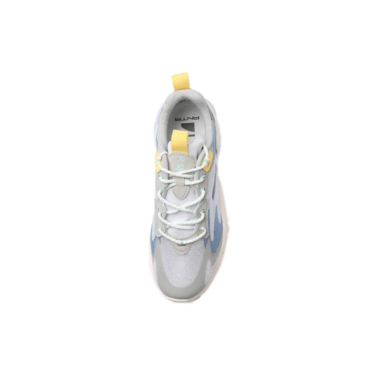 Anta Chunky Sneakers Men's Low Top Sand Grain Gray/Vintage Blue/Light Clear Gray 112128891-2