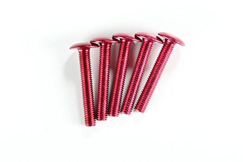 Bike Parts Center Aluminum Bolt General Purpose M5 x 30mm M5×30mm красный