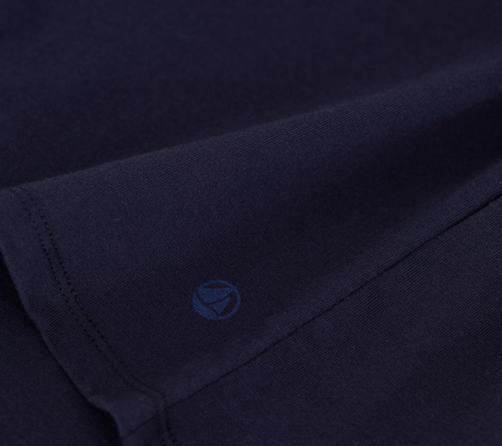 Petit Bateau Short Sleeve A0CSB Navy Size S T-Shirt