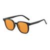 2025 Retro Chic Tea-Colored Sunglasses - Unisex Trendy Vintage Style with Prescription Option