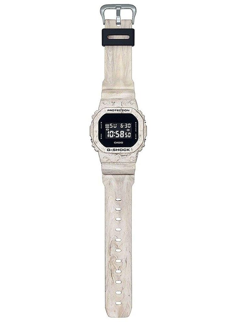 Casio G-SHOCK Quartz Watch DW-5600WM-5ER Gray Stripe Plastic Strap Men's 24