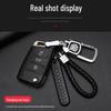 Braided Rope Keychain for Men and Women, Number Plate Anti-Lost Key Chain for Car and Phone.