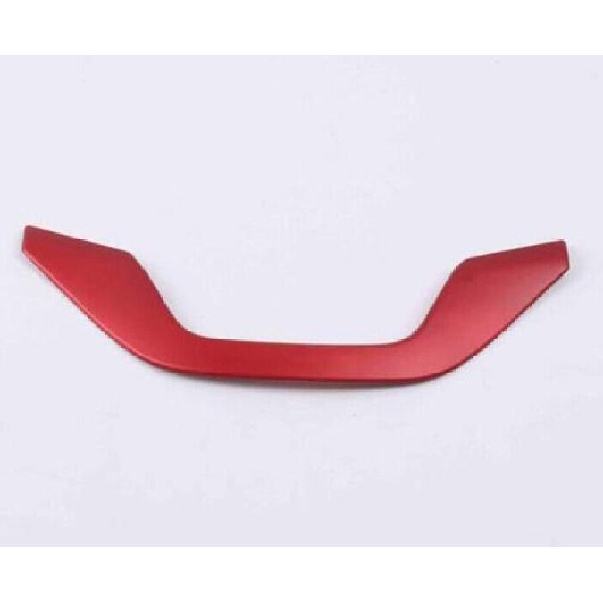 For Honda Accord 10Th 2018- Red ABS Inner Steering Wheel Strip Cover Trim