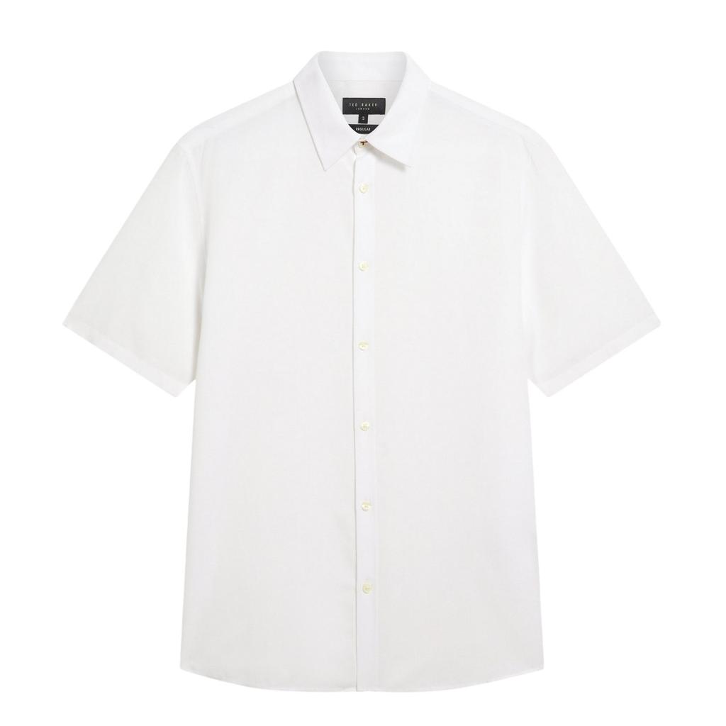 Ted Baker Mens Baker Regular Short-Sleeved Shirt