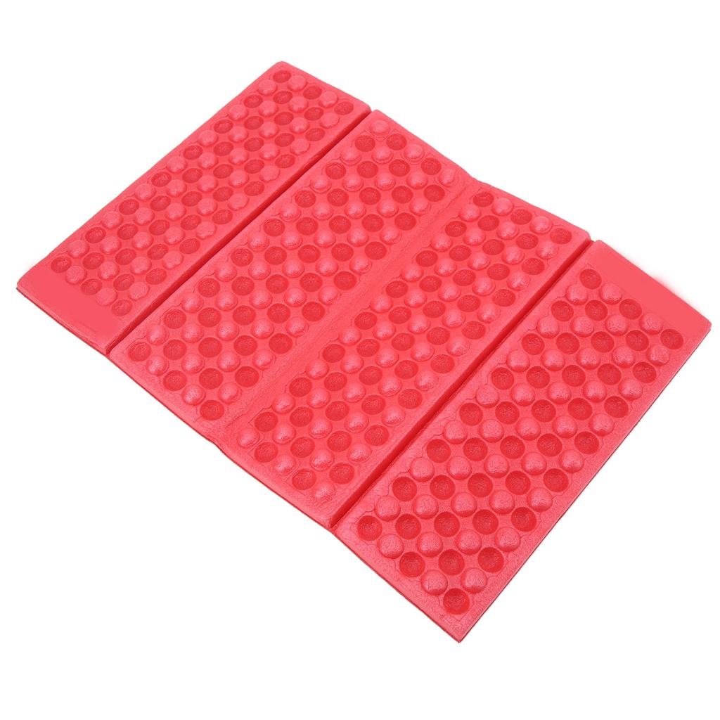 Picnic Beach Seat Pads Foldable Portable Outdoor Camping Seat Cuchion Mat EVA Sitting PadRed