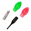 2pcs Fishing Float Light 3D Gravity Sensing Fishing Glow Sticks Ultra Light Adjustable Sensitivity Accessories for Night Fishing