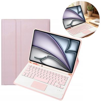 Hülle und Tastatur mit Touchpad für iPad Air 11 M3 2025, Air 11 M2 2024 GEN 7, 6
