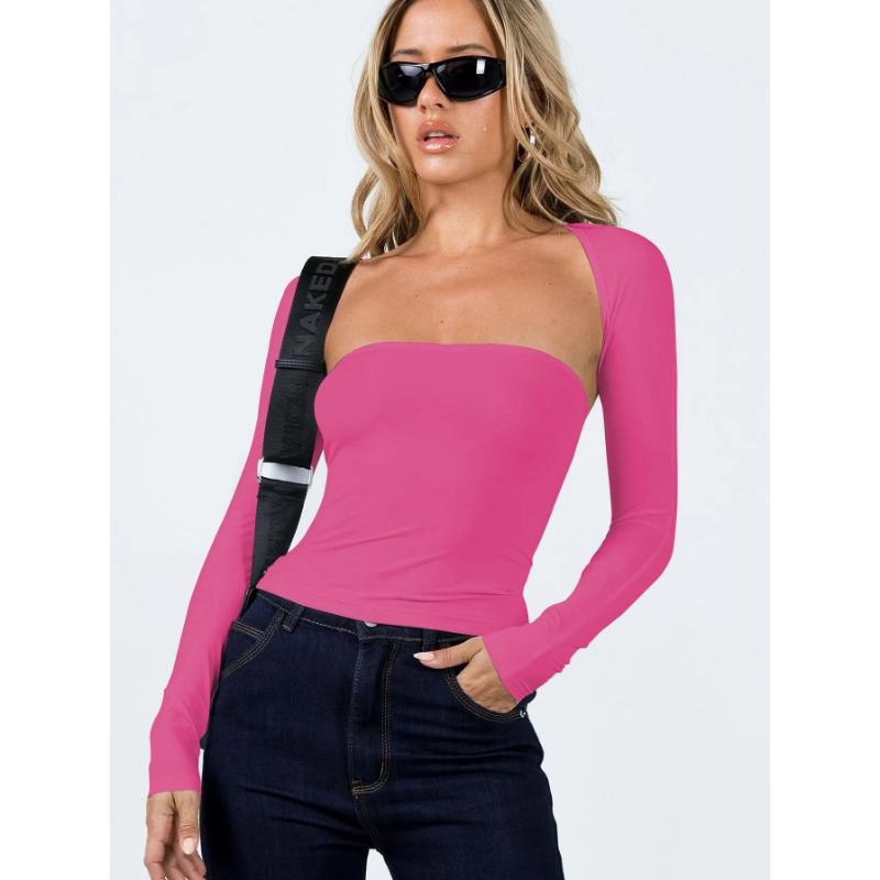 

Женская полосатая рубашка с длинными рукавами M