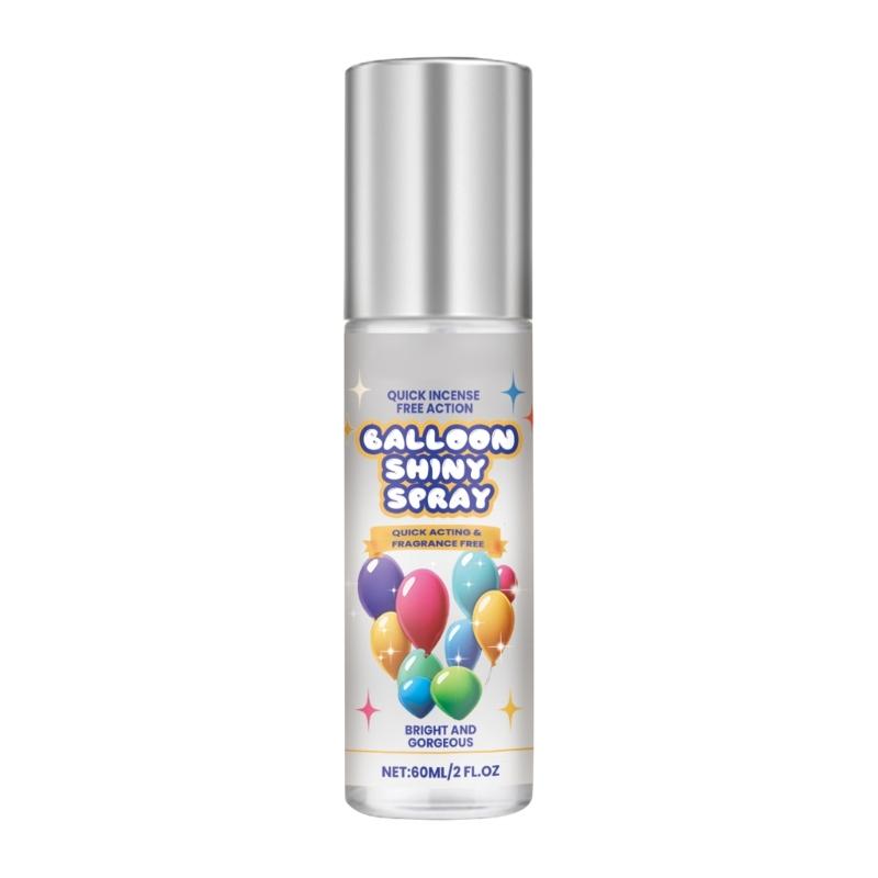 Shimmering Night Effect Balloon Spray Nighttime Balloon Spray 60ml Brightener Spray for Memorable Celebration