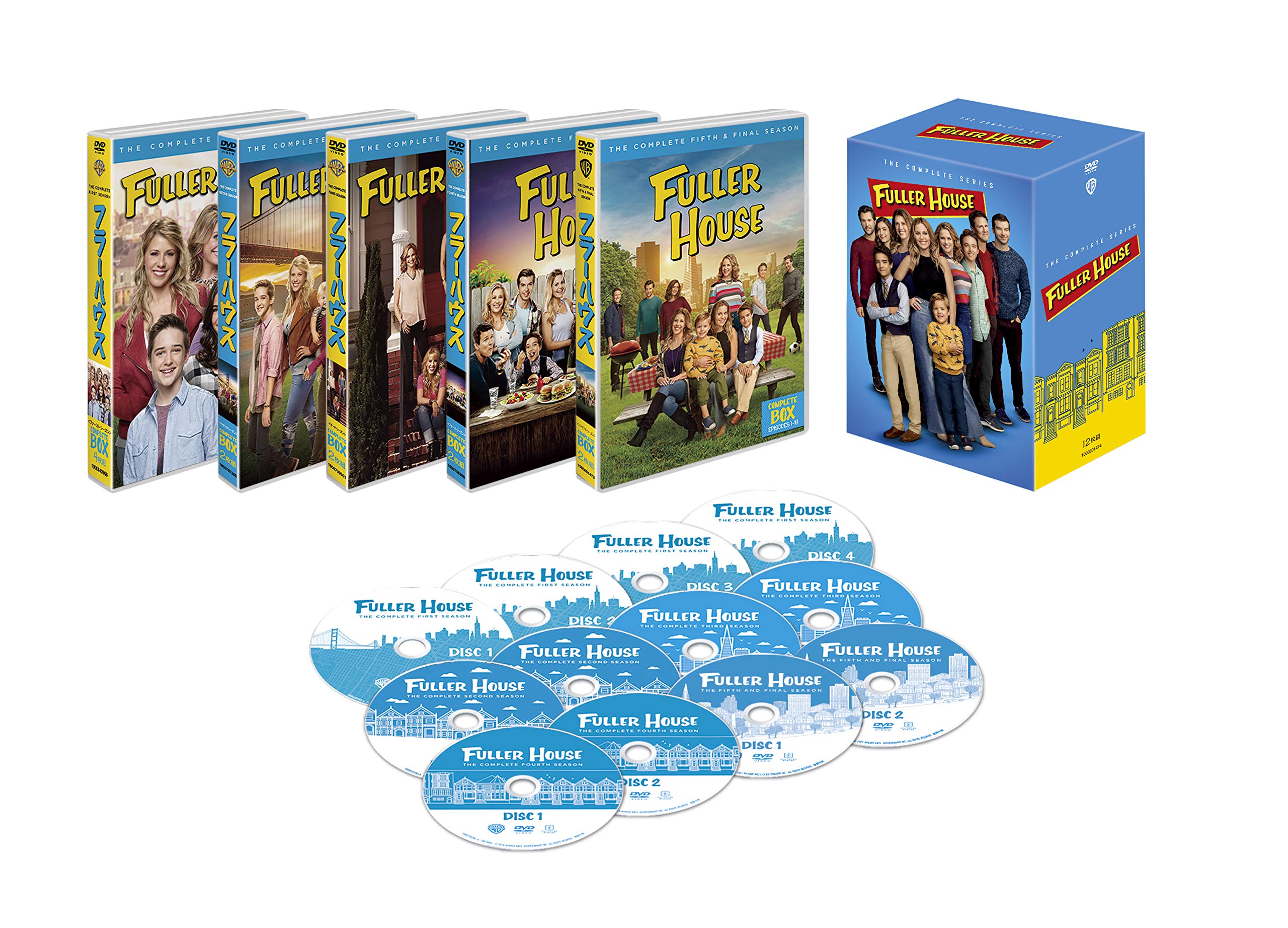 

Полный DVD-сериал «Полный дом» (12 дисков)