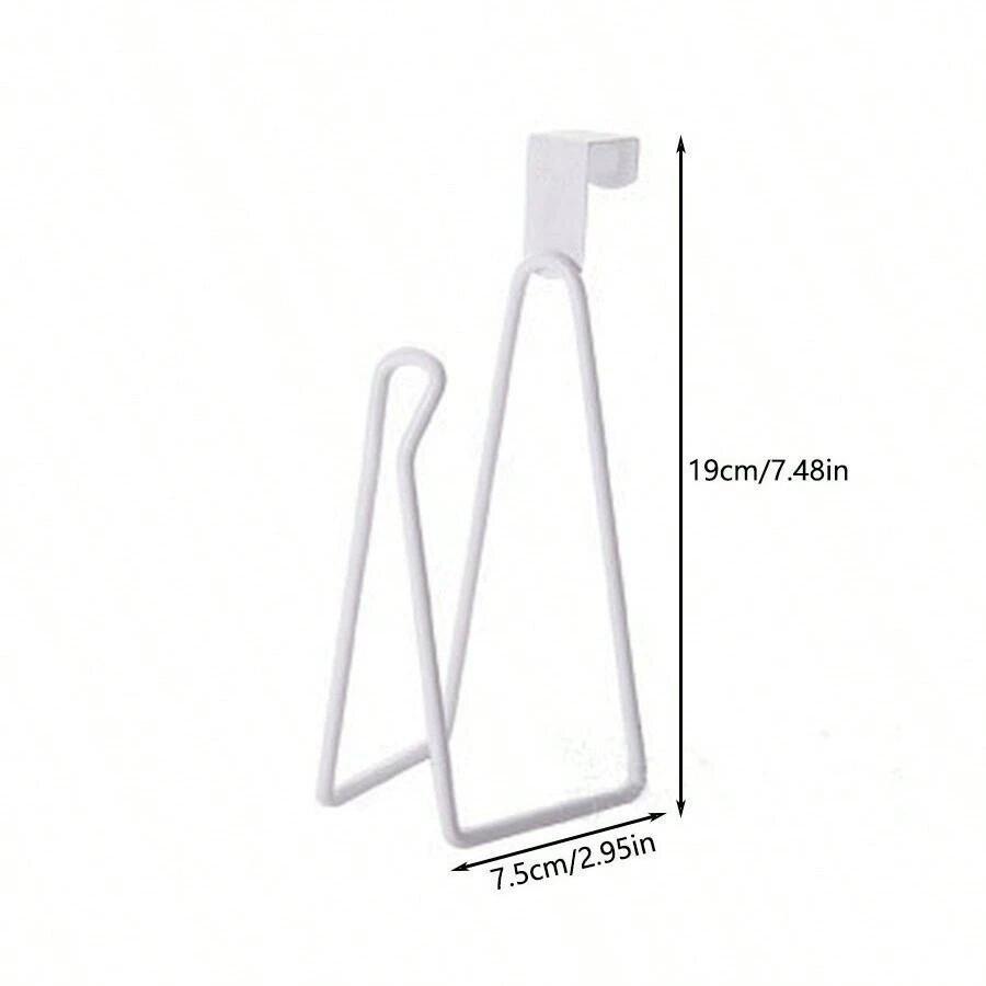 Elegant Bathroom & Kitchen Tissue and Toilet Paper Holder with Hooks