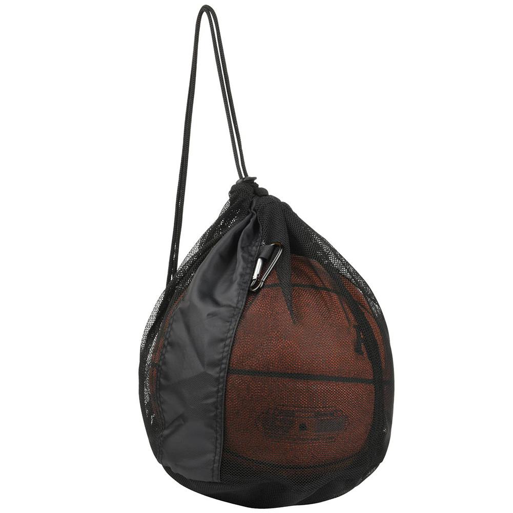 Single Ball Bag Mesh Carry Bag Sport Game Ball Storage Bag Basketball Bag for Carrying Basketball Volleyball Soccer Football