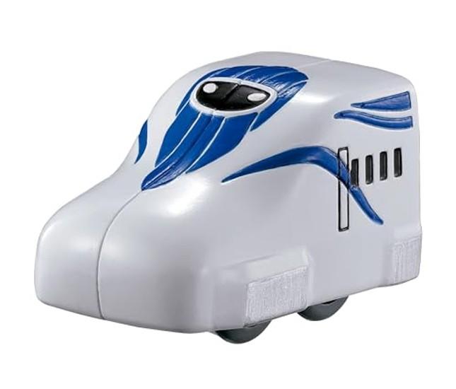Bikkura Tamago Bade-Spielzeug Fahrzeugbombe - Verbindende Shinkansen Edition 4