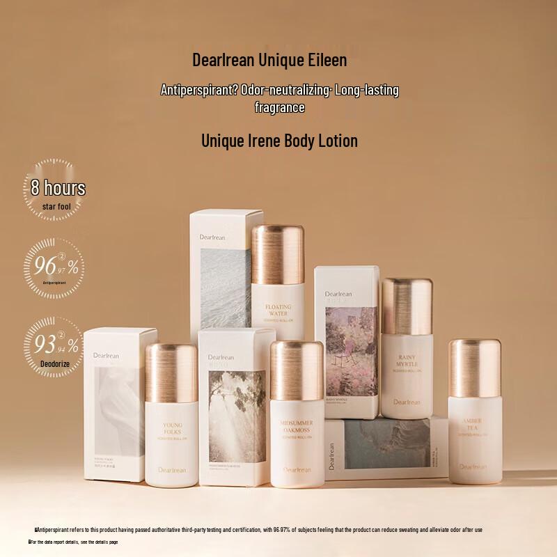 Unique Irene Green Tea Amber Deodorant Lotion